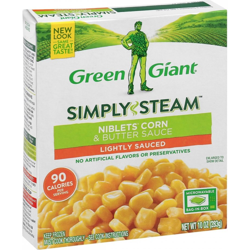 Green Giant Simply Steam Niblets Corn & Butter Sauce 10oz Box