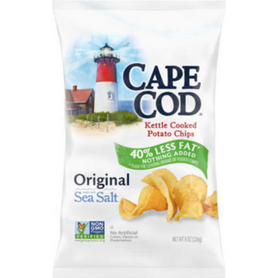 Cape Cod Salted Reduced Fat Potato Chips 8oz Bag