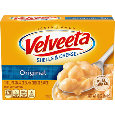 Kraft Velveeta Shells And Cheese 12oz Carton