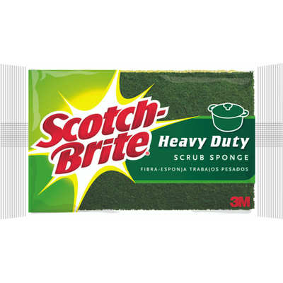 Scotch-Brite Heavy Duty Scrub Sponge 2oz Count