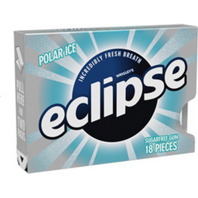 Eclipse Sugarfree Gum Polar Ice - 18 CT