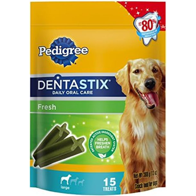 Pedigree Dentastix Fresh Large Treats For Dogs 13oz Bag