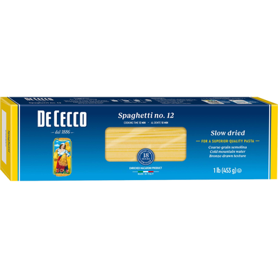 De Cecco Thin Spaghetti Pasta 16oz Count