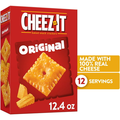 Cheez-It Baked Snack Crackers Original 12.4 oz Box