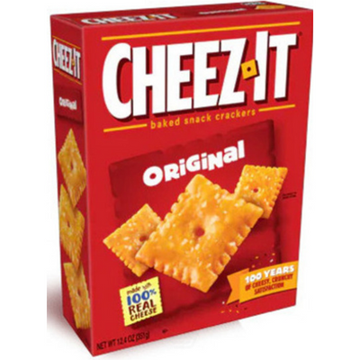 Cheez-It Baked Snack Crackers Original - Grab n' Go 3 oz Bag