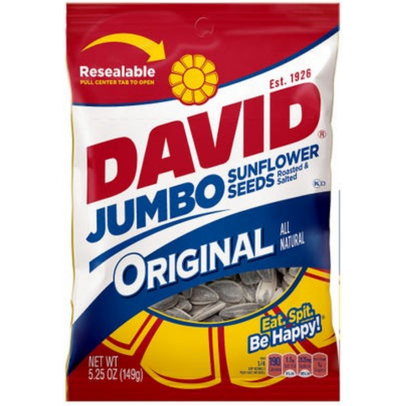 David Jumbo Sunflower Seeds Original 5.25oz