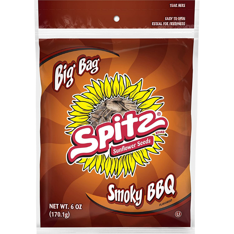 Spitz Sunflower Seeds Smoky BBQ 6oz