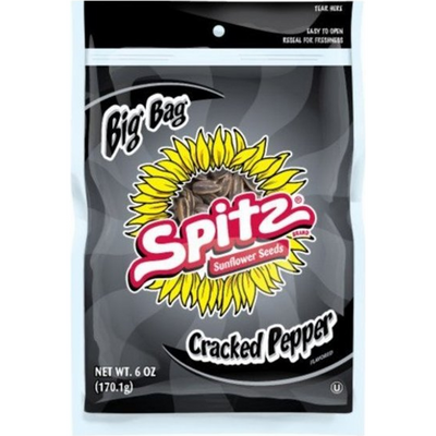 Spitz Sunflower Seeds Cracked Pepper 6oz