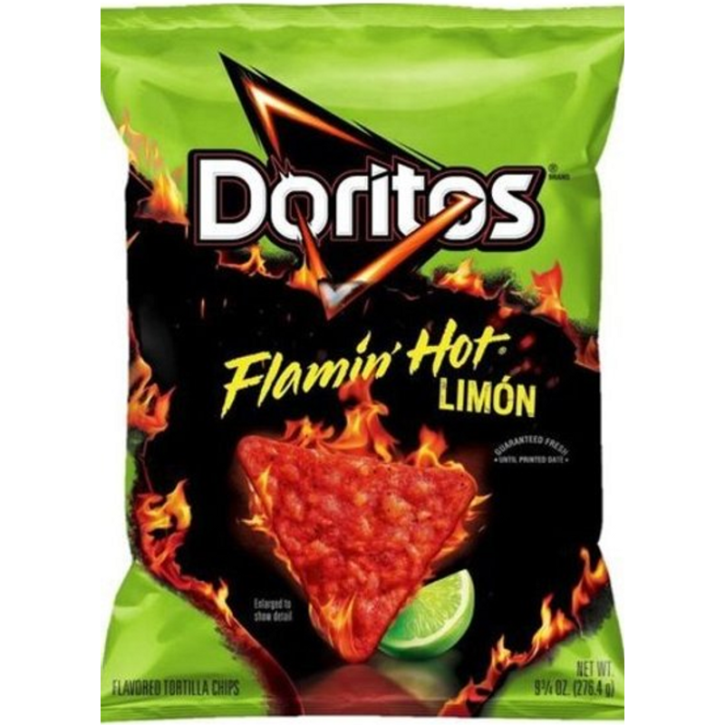 Doritos Tortilla Chips, Flamin&