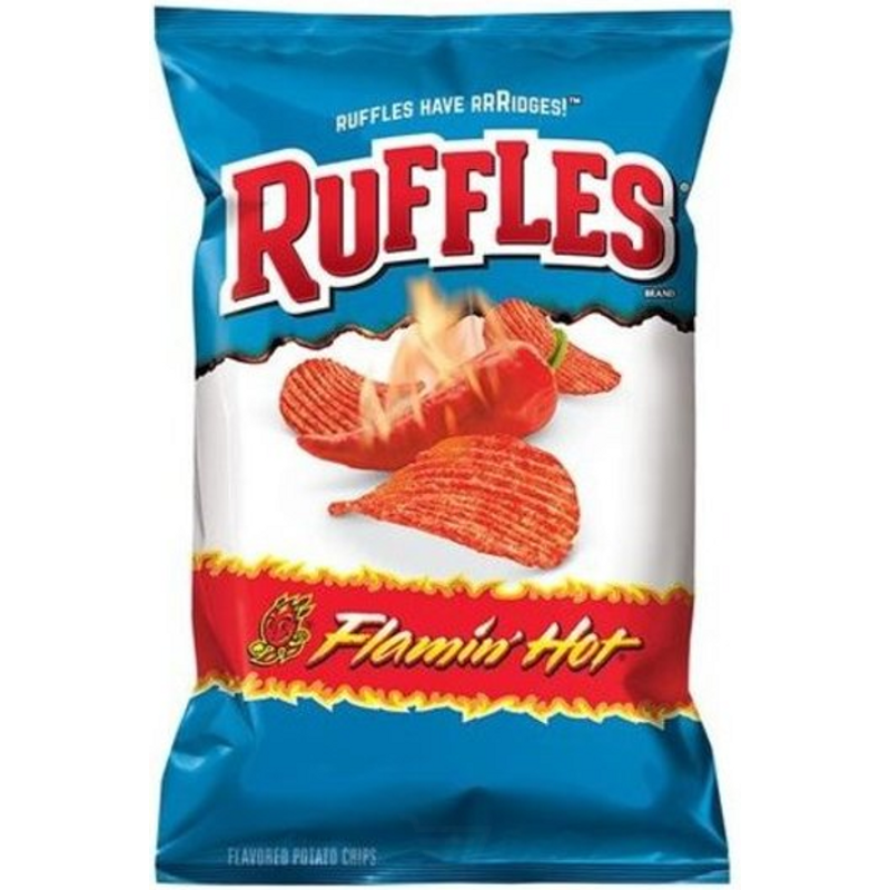 Ruffles Flamin&