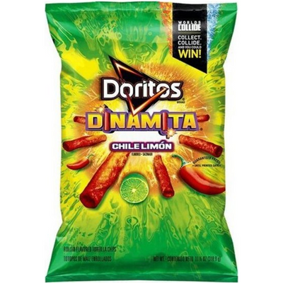 Doritos Dinamita Chile Limón Flavored Tortilla Chips 4 oz