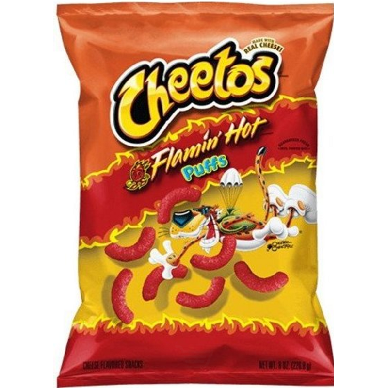 Cheetos Puffs Flamin&