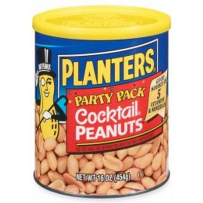 Planters Cocktail Peanuts 16oz Can