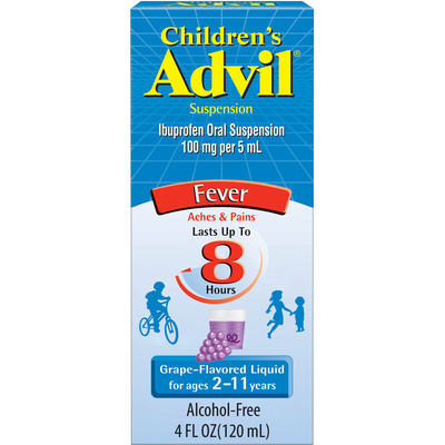Childrens Advil 4oz Box