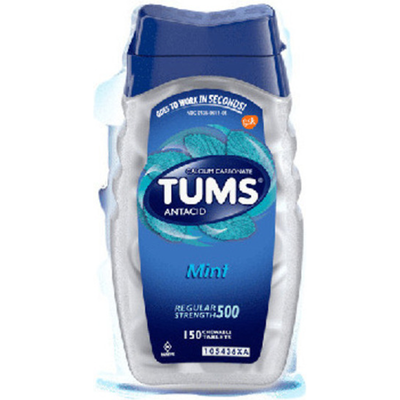 Tums Peppermint 12x  Counts