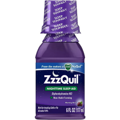 Zzzquil Sleep Aid 6oz Bottle