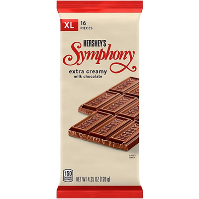 Hershey's Symphony Chocolate Bar Xl 4.25oz Pack