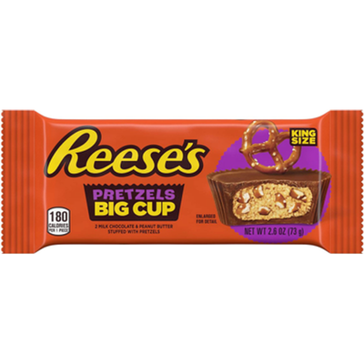 Reese's Peanut Butter Cup Big Cup 2.7oz Bag