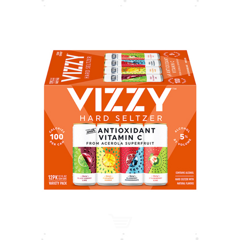 Vizzy Hard Seltzer Variety Pack 12x 12oz Cans
