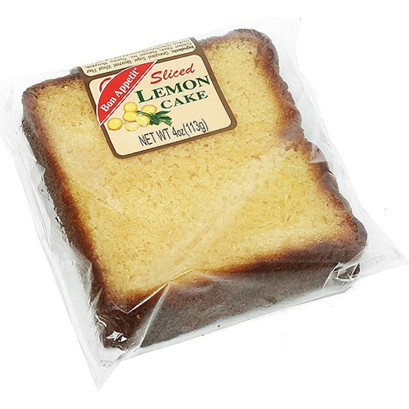 Bon Appetit Lemon Cake 4oz Count