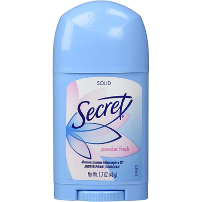Secret Solid Powder Fresh Antiperspirant Deodorant 2.6oz Piece
