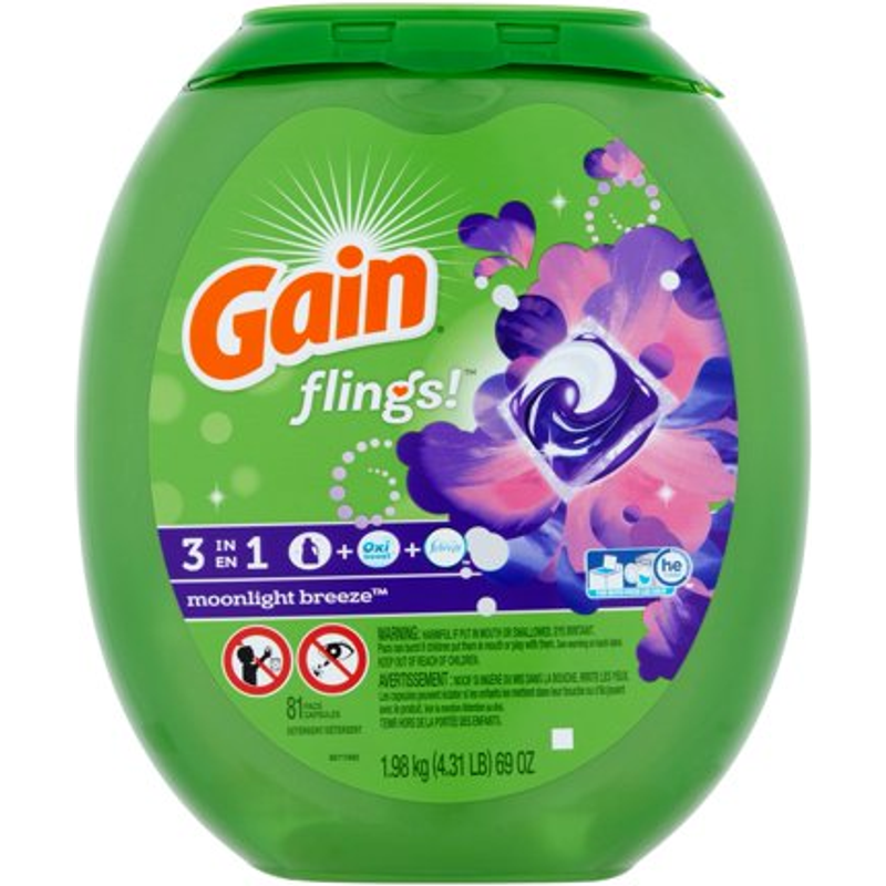 Gain Flings 81ct Box