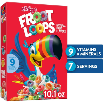Kellogg's Froot Loops 10.1oz Box