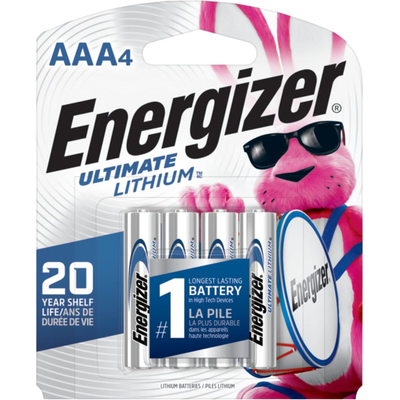 Energizer Aaa Batteries 4ct Pack