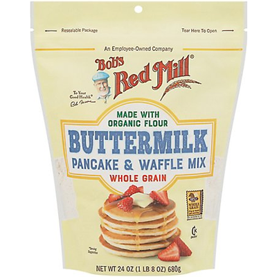 Bob's Red Mill Whole Grain Buttermilk Pancake and Waffle Mix 24 oz
