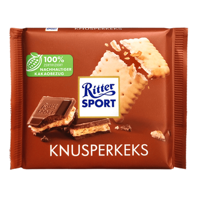 Ritter Sport Knusperkeks 100g Pack