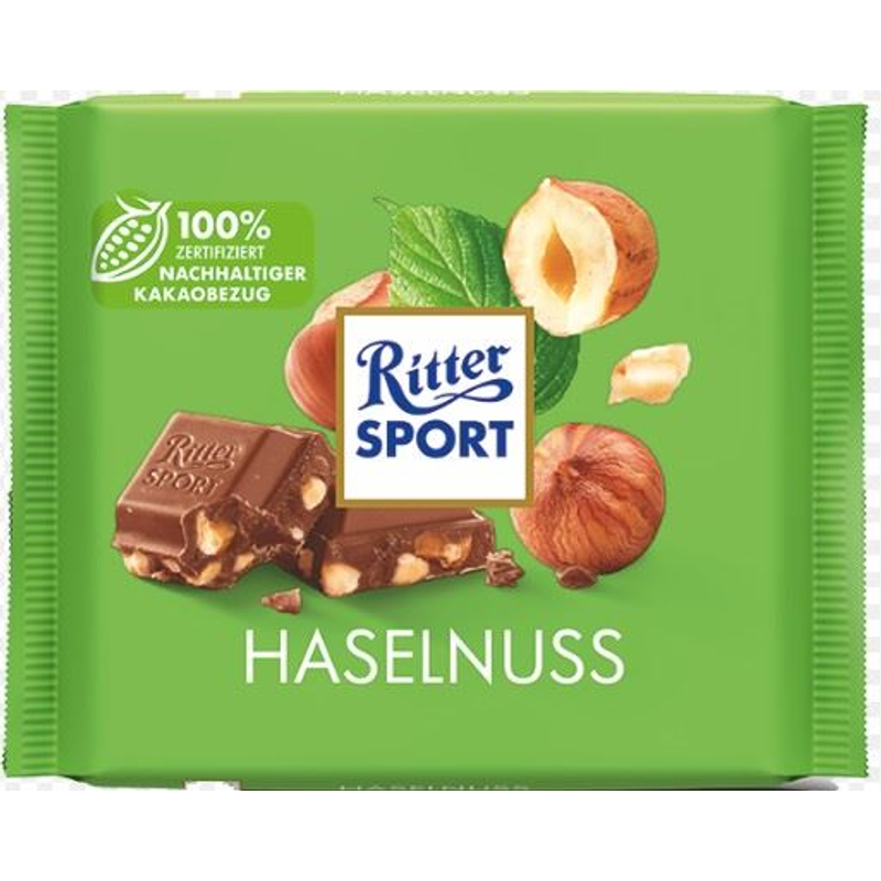 Ritter Sport Haselnuss 100g Pack