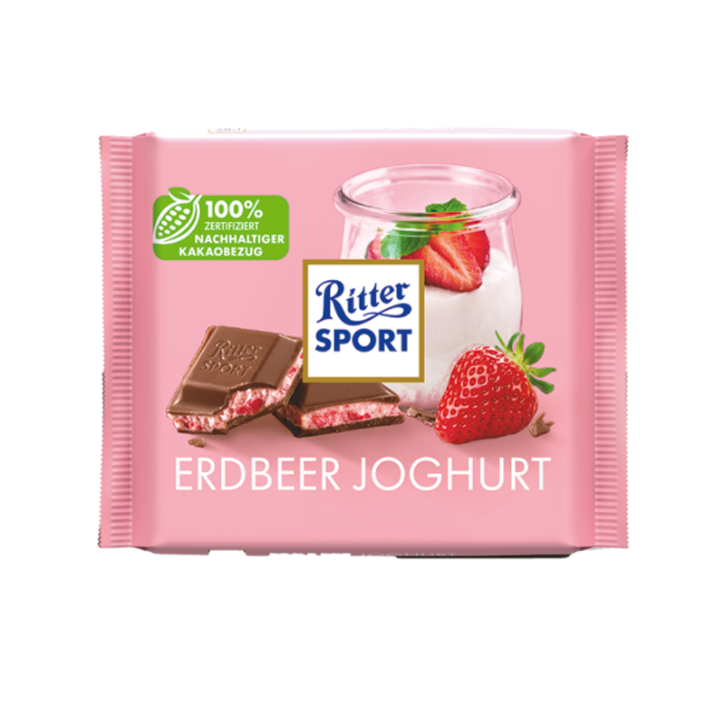 Ritter Sport Erdbeer Joghurt 100g Pack