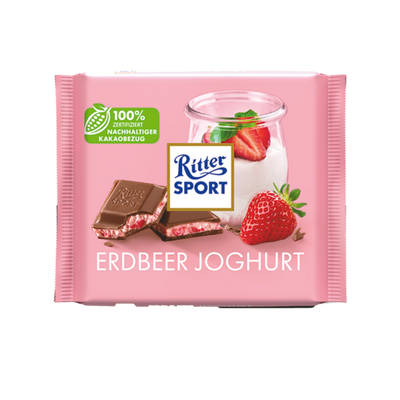 Ritter Sport Erdbeer Joghurt 100g Pack