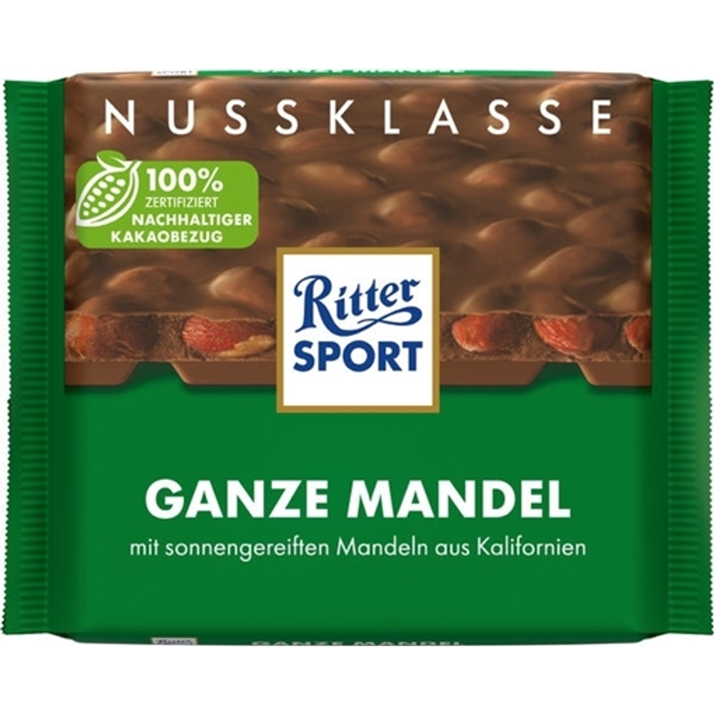 Ritter Sport Ganze Mandel 100g Pack