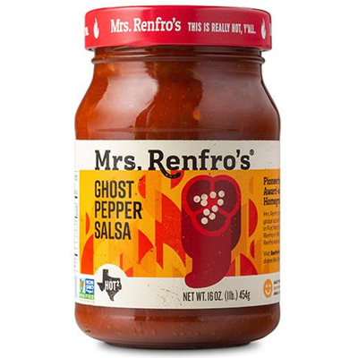 Mrs Renfro Ghost Salsa 16oz Jar