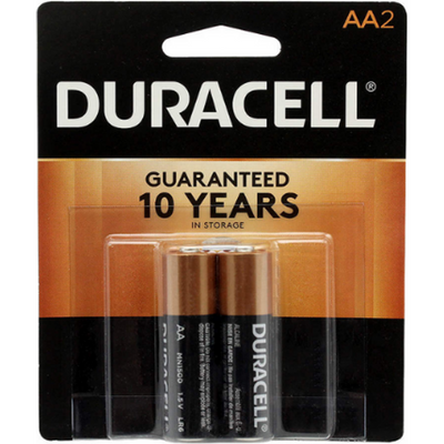 Duracell AA Batteries 2 Pack