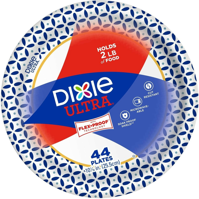 Dixie Paper Plate 44ct Pack