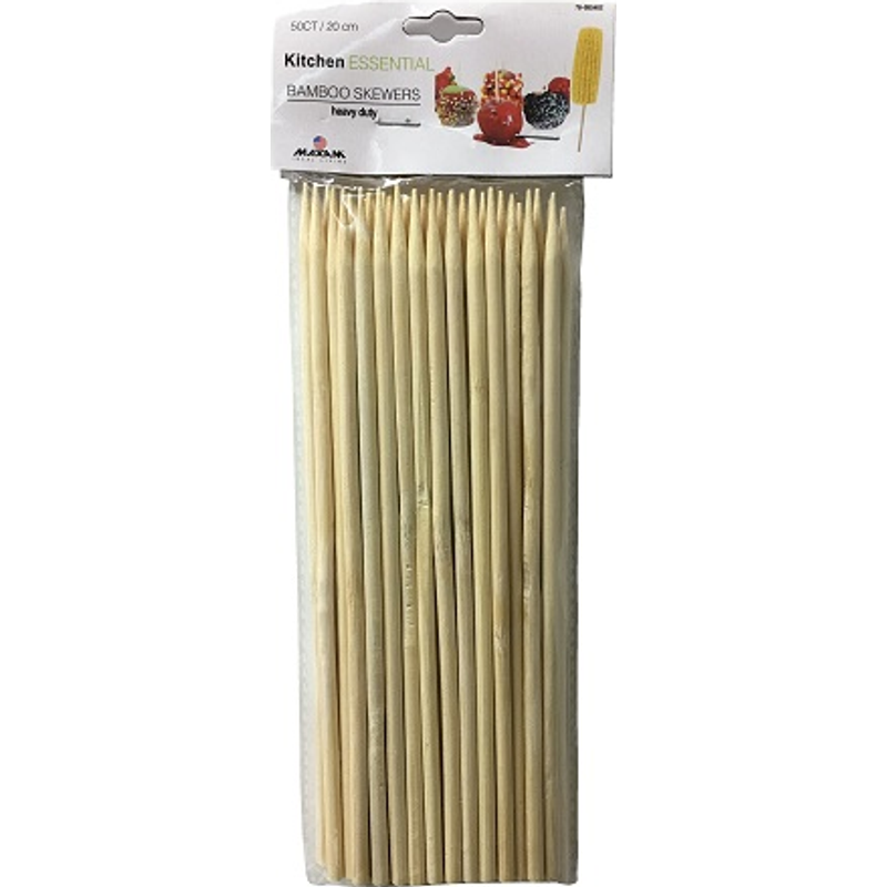 Kitchen Essential Bamboo Skewers 50ct Pack