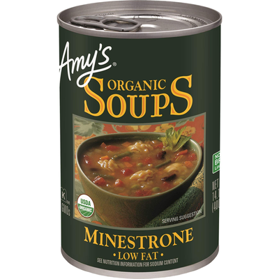 Amy's Organic Minestrone Soup 14.1oz Can