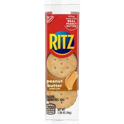 Nabisco Ritz Cracker Sandwiches Peanut Butter 1.38 oz