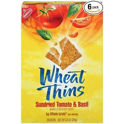 Nabisco Wheat Thins Sundried Tomato & Basil 9 oz Box