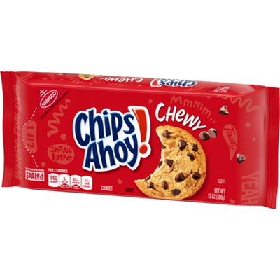 Chips Ahoy Chewy Cookies 13oz Container