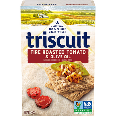 Triscuit Crackers Fire Roasted Tomato & Olive Oil 8.5 oz Box