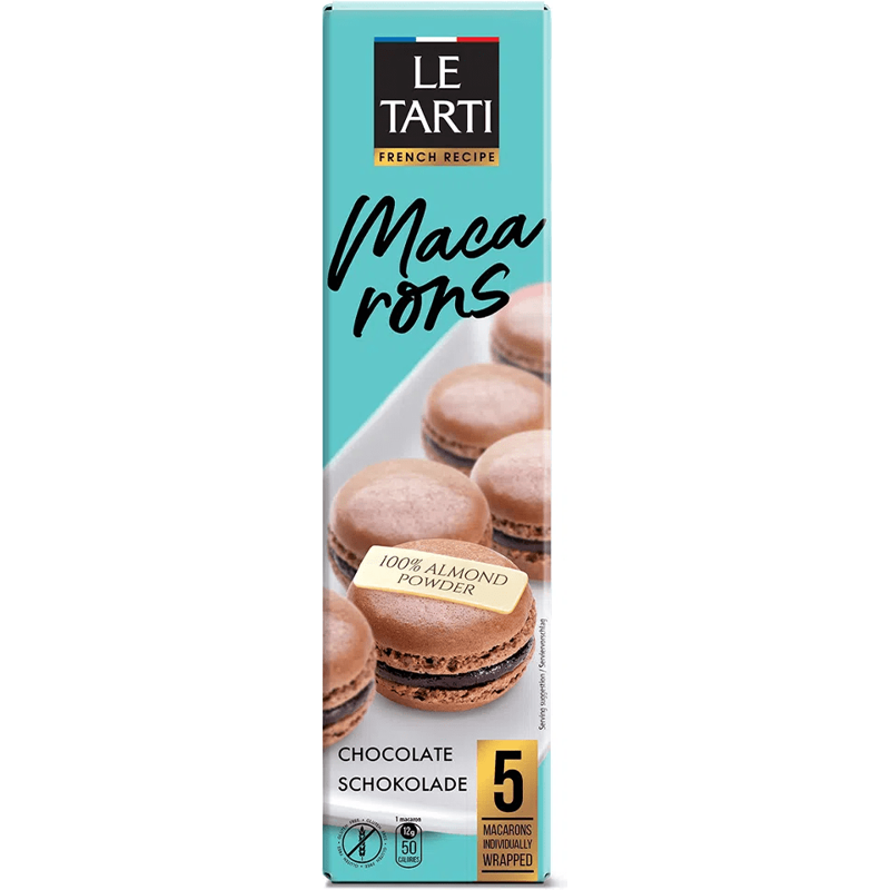 Le Tarti Macarons Chocolate 60g Box