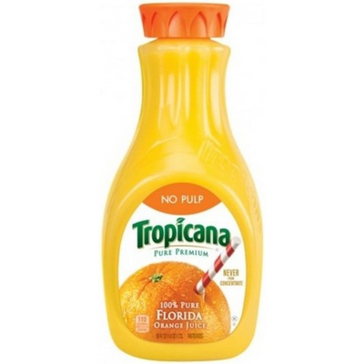 Tropicana Pure Premium Orange Juice No Pulp, 59 oz