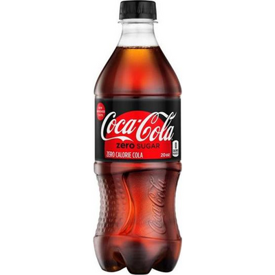 Coca-Cola Zero 20 oz Bottle