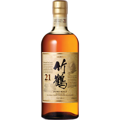 Nikka Japanese Whiskey 21 Years 750ml Bottle