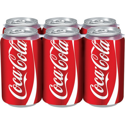 Coca Cola Classic 6 Pack 12oz Can