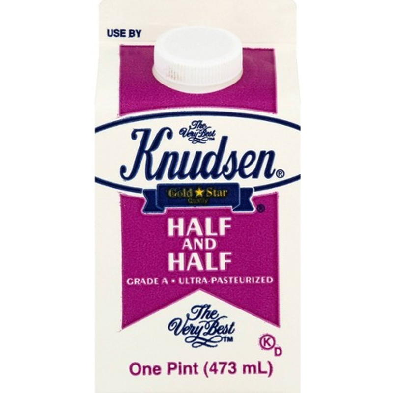 Knudsen Half And Half 16oz Count