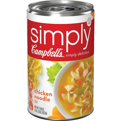 Simply Campbell's Chicken Noodle 18.6oz Can